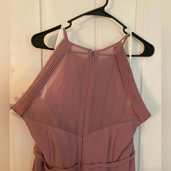 Azazie Heather in Vintage Mauve Size A16 - Picture 3 of 5
